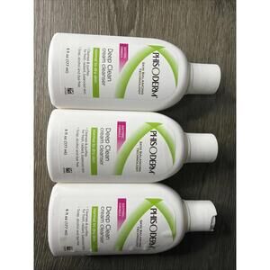 Phisoderm Deep Clean CREAM CLEANSER Normal to Dry Skin 6oz. 3 pack
